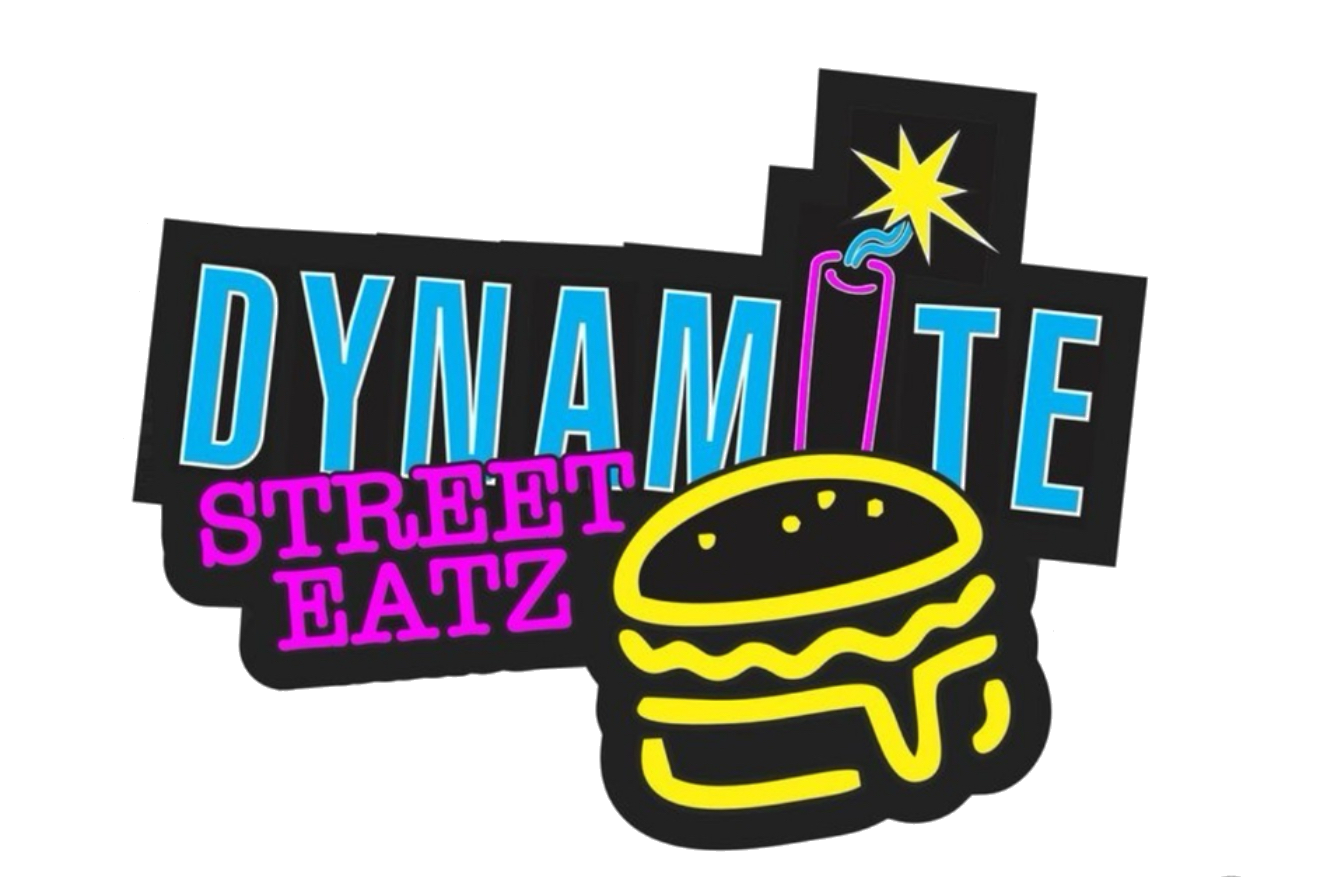 Dynamite Street Eatz logo in corner