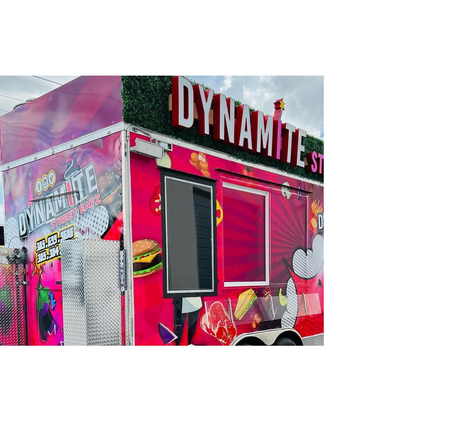 Dynamite Street Eatz food trailer